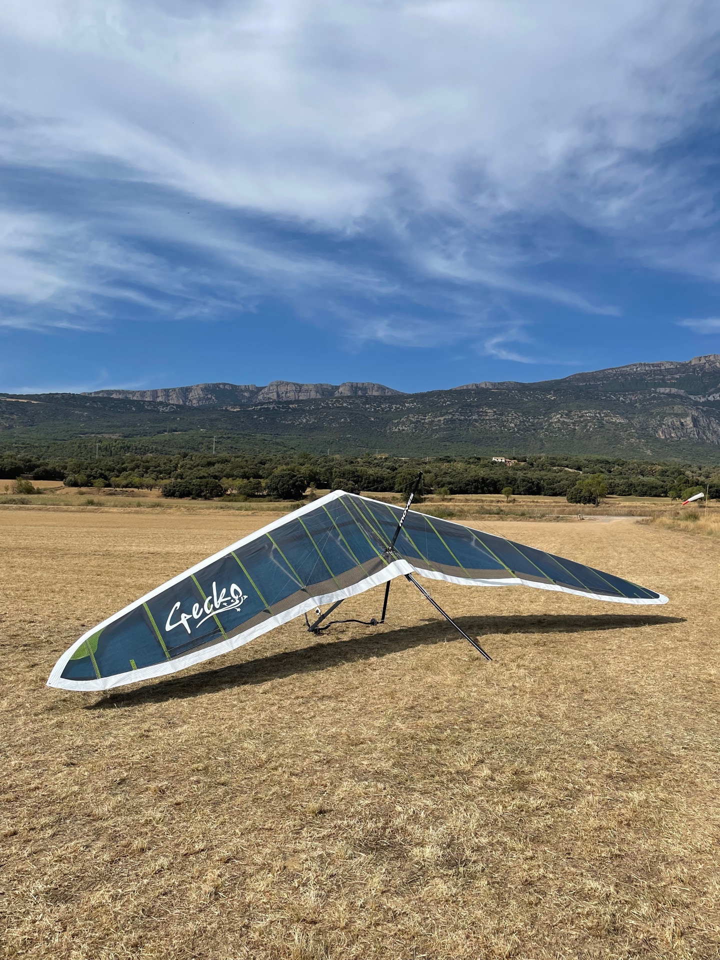 Moyes Gecko 170 sail, rigged in Àger